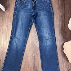 Denver Hayes Dark Blue Flare Jeans